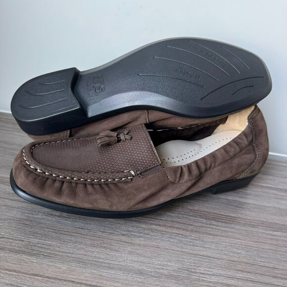 SAS Hope Slip On Loafer - Brown Turf Size 8 M $145 - Picture 6 of 11